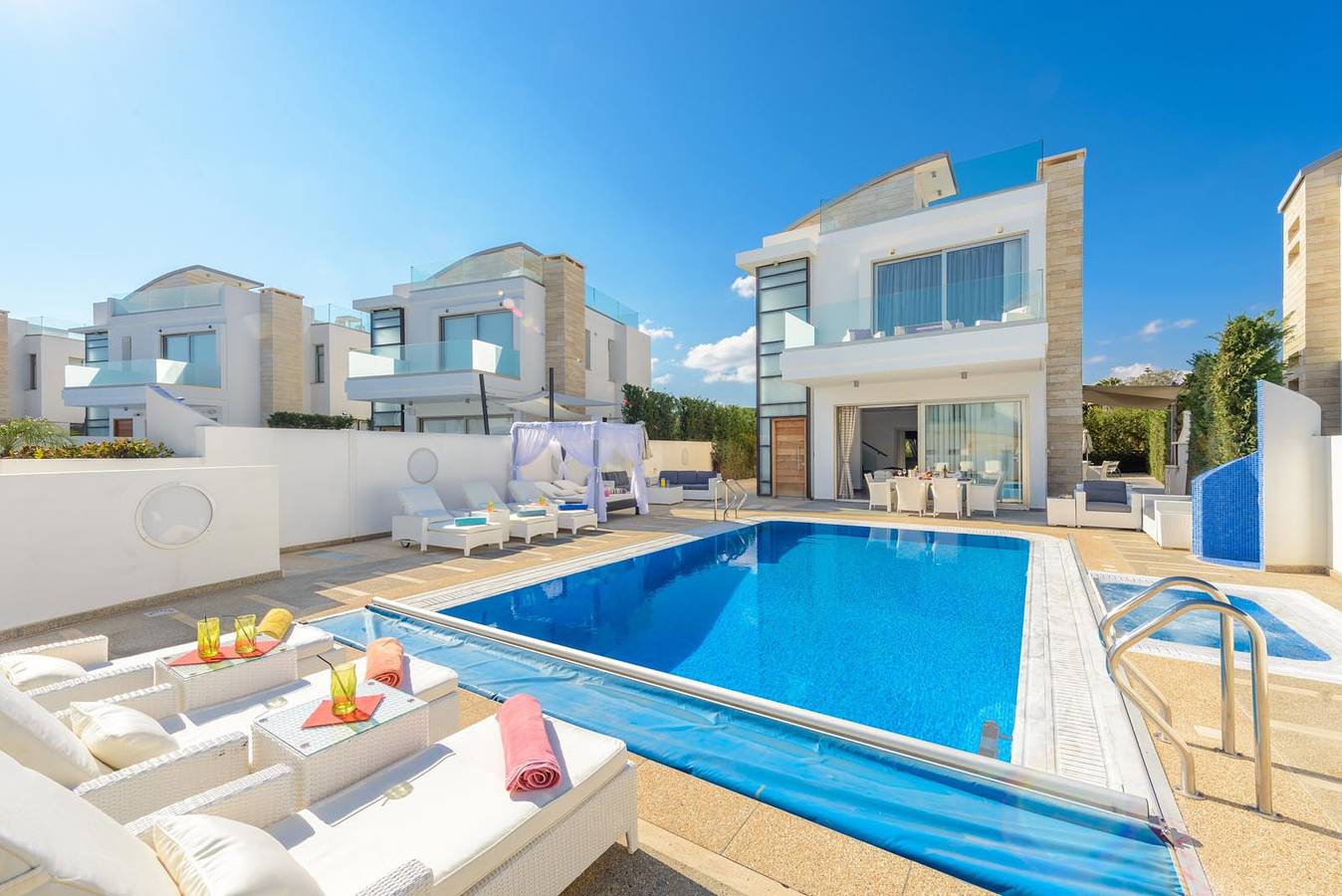 Villa for 11 People in Protaras, South Cyprus
