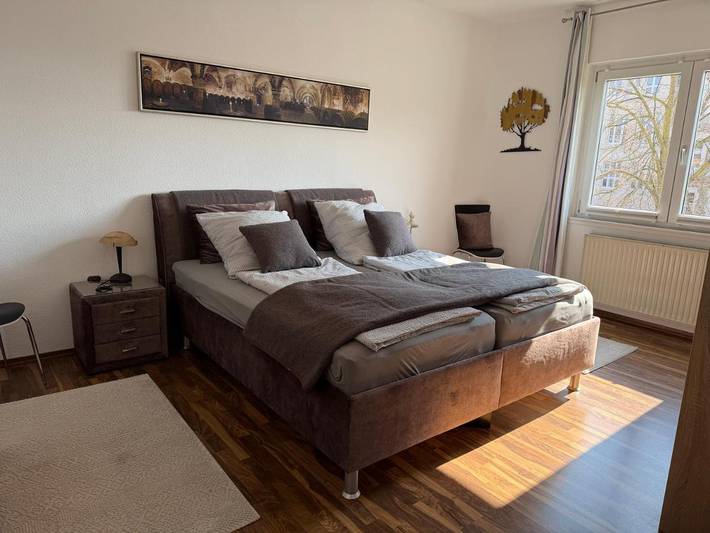 Ferienwohnung für 2 Personen, mit Balkon und Terrasse in Geisenheim