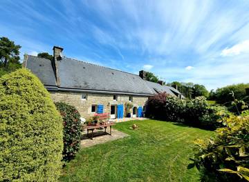 Gîte pour 10 personnes, avec terrasse ainsi que piscine et jardin, animaux acceptés à Quistinic