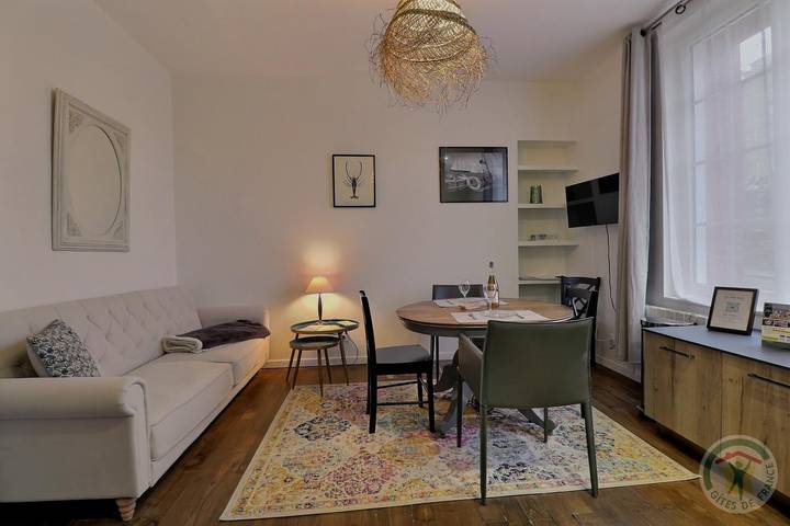 Gîte pour 2 personnes, avec Vue dans Plage du Prieuré