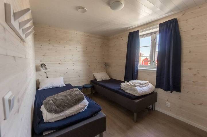 Blockhütte für 4 Personen, mit Balkon und Garten auf den Lofoten - 4