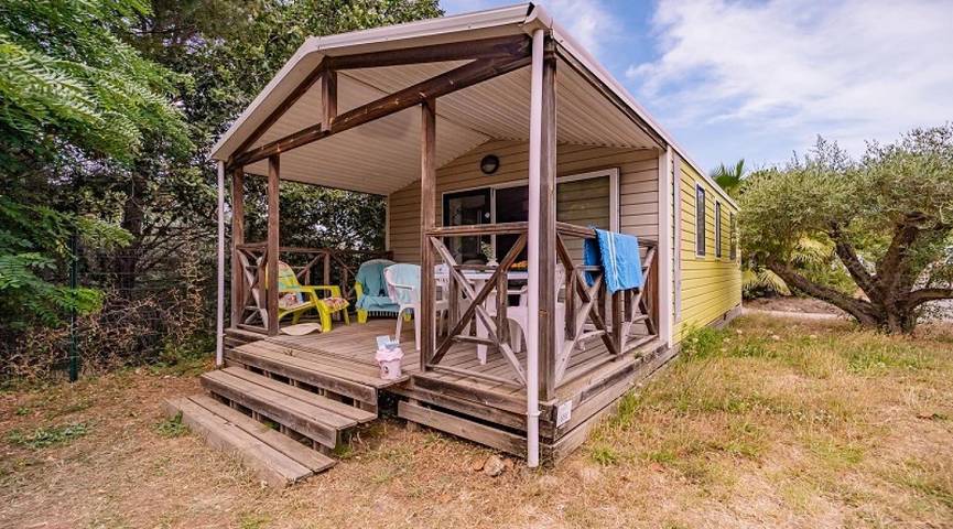 Mobil home pour 4 personnes, avec bassin pour enfant à Laroque-des-Albères - 3