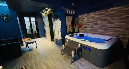 Chambre d’hôte pour 2 personnes, avec jacuzzi et terrasse dans Parc naturel régional de l'Avesnois