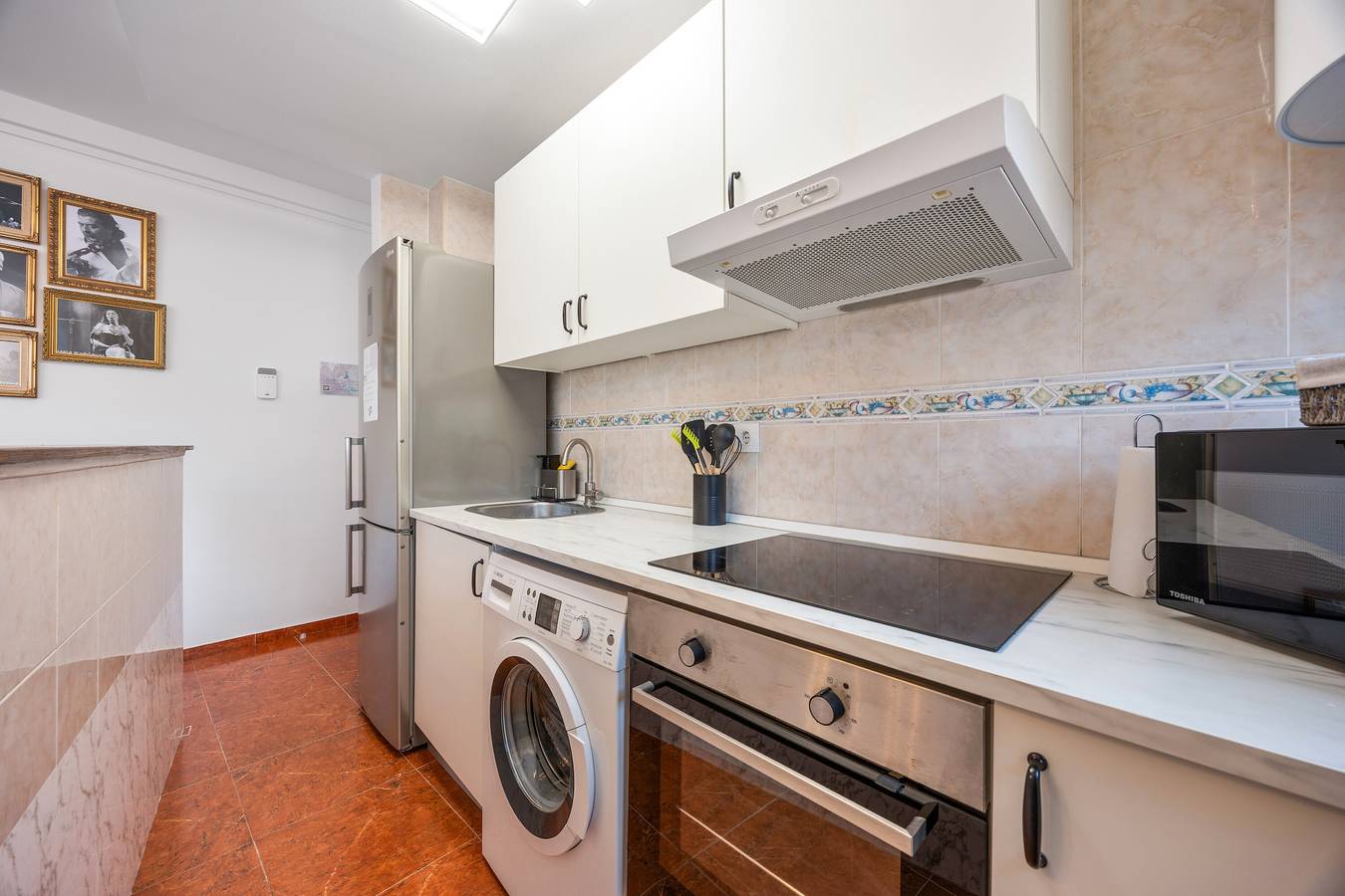 Apartamento inteiro, Apartamento 'Apto La Justicia' com Terraço Partilhado, Wi-Fi e Ar Condicionado in Jerez de la Frontera, Costa de la luz