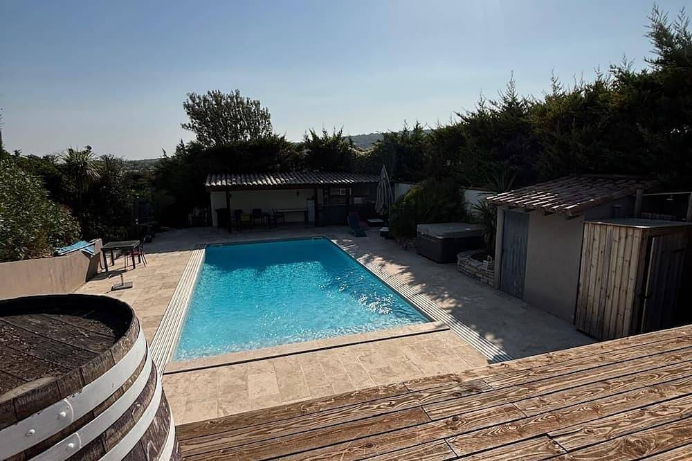 Villa 8 pers | Swimming pool, summer kitchen & fenced garden | Near Lac du Salagou in Clermont-l'Hérault, Región de Lodève