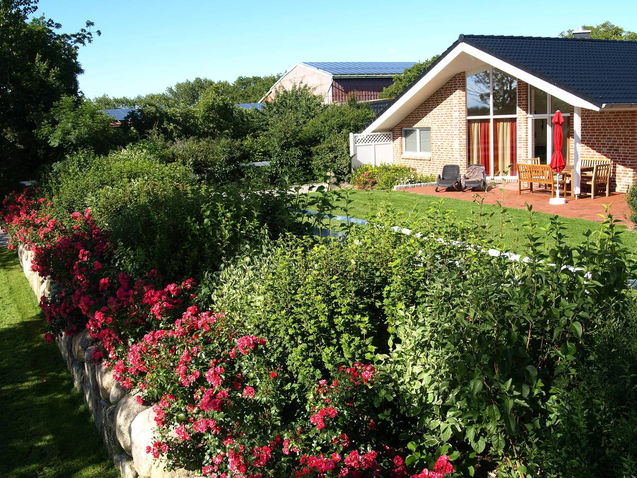 Wellnesshaus "Wind" eingezäunt in Bojendorf, Fehmarn