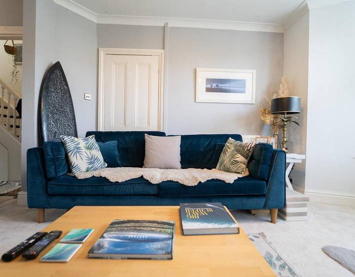 Beach house for 9 people, with garden in Newquay