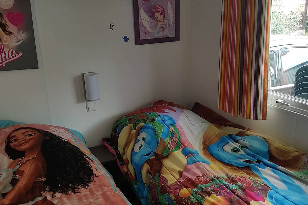 Casa móvil 3 Ch clim tv camping 4 * in Vic-la-Gardiole, Côte d'Améthyste