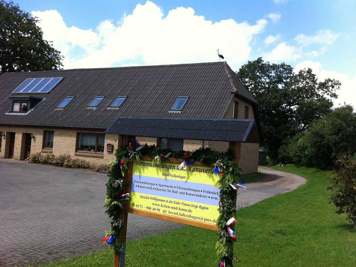Ferienwohnung für 5 Personen, mit Terrasse und Garten in Dörpstedt