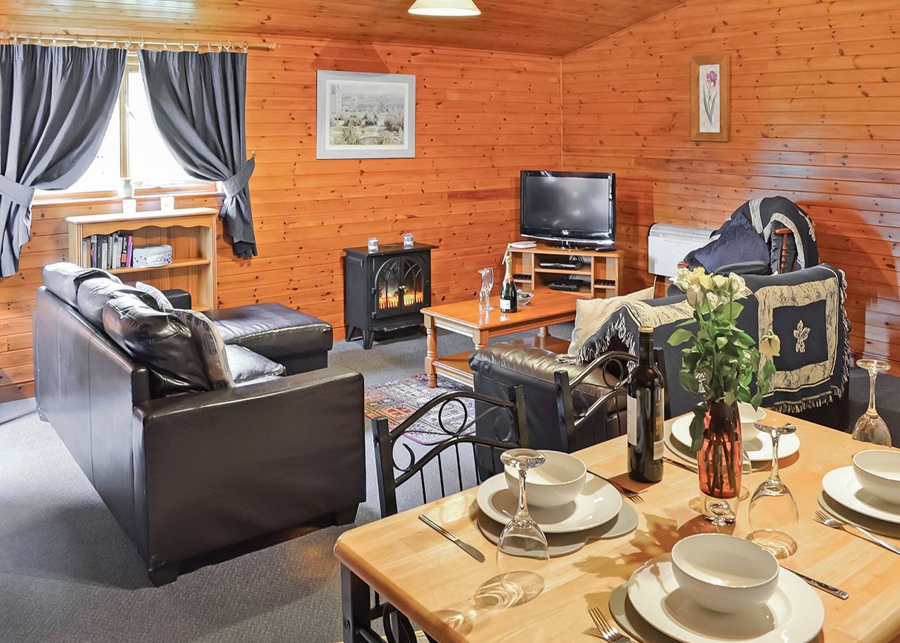 Copper Beech Lodge in Shropshire