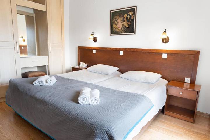Hôtel pour 2 personnes, avec Balcon et Terrasse ainsi que Jardin et Piscine