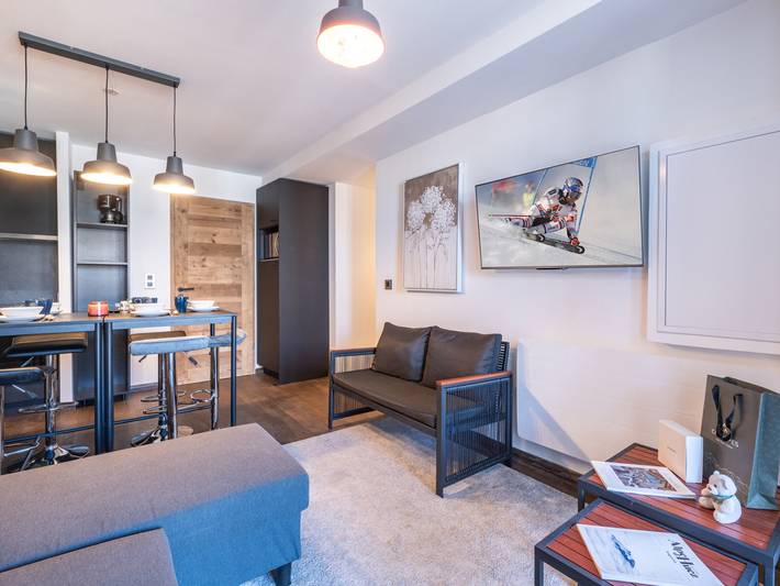 Gîte pour 4 personnes, avec terrasse dans Office de Tourisme de l'Alpe d'Huez - 3