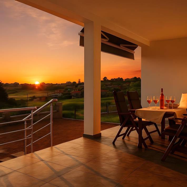 Ferienwohnung für 6 Personen, mit Garten und Balkon, mit Haustier in Chalkidiki