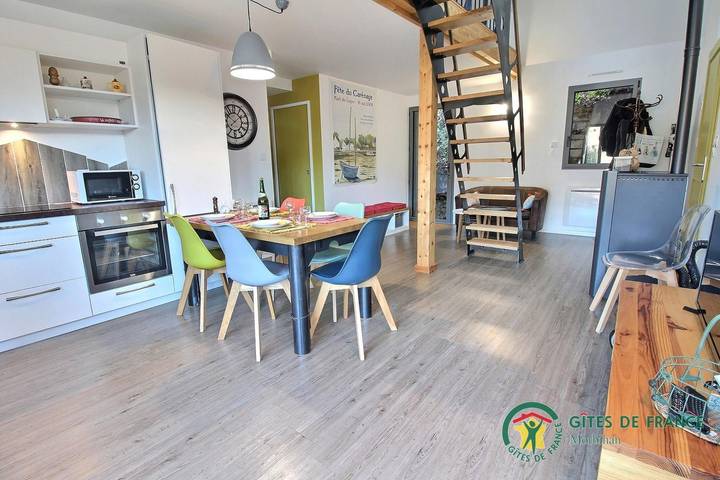 Gîte pour 5 personnes, avec terrasse