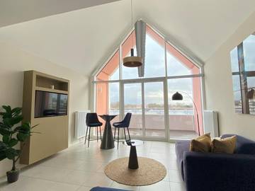 Gîte pour 2 personnes, avec terrasse et vue à Dunkerque