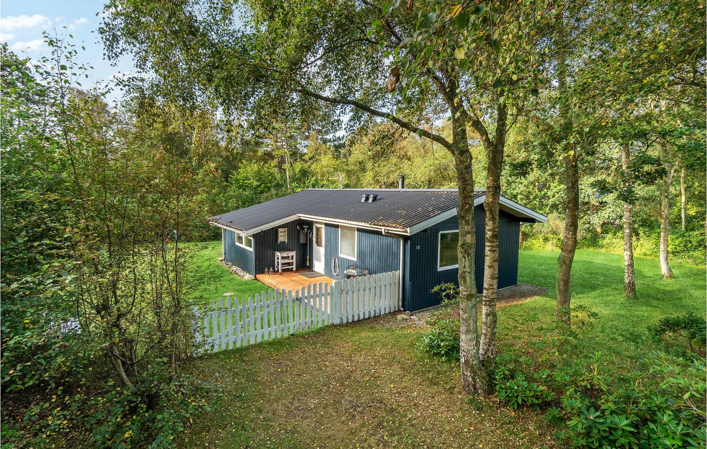 Ferienhaus für 5 Personen mit Terrasse in Lyngs, Thyholm