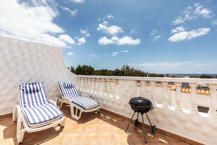 Ganze Wohnung, Hübsche Ferienwohnung nahe dem Strand mit Terrasse und Wlan in Costa Calma, Pájara