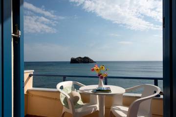 Hôtel pour 2 personnes, avec vue et terrasse dans Σκάλα Ερεσού
