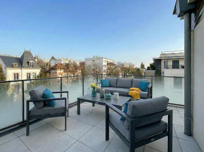 Appartement de vacances pour 4 personnes, avec vue et terrasse