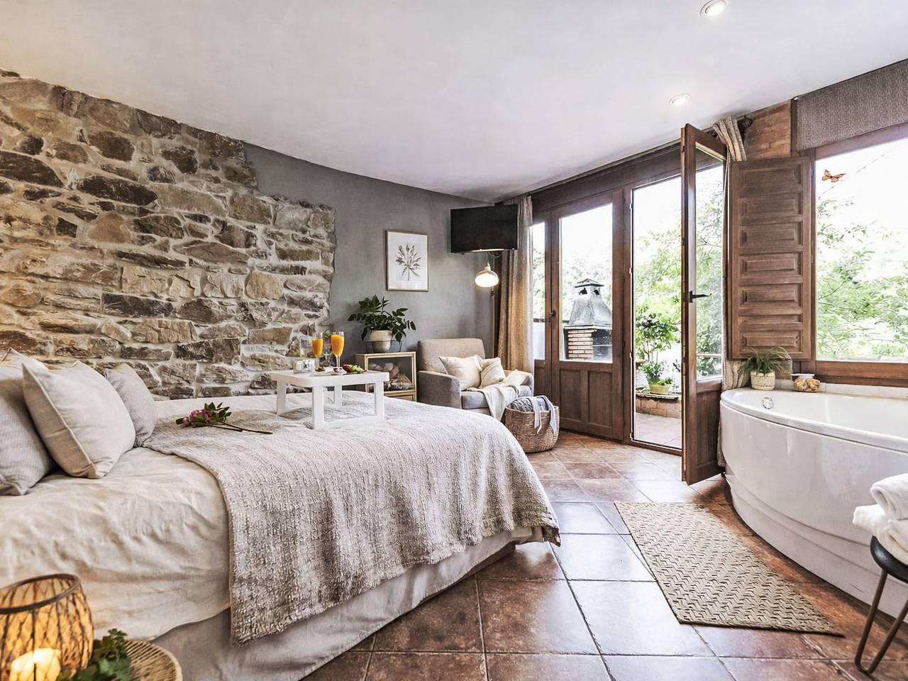 Appartement entier, Jacuzzi, Kamin, Grill und spektakuläre Aussicht in Proaza, Chaîne Cantabrique