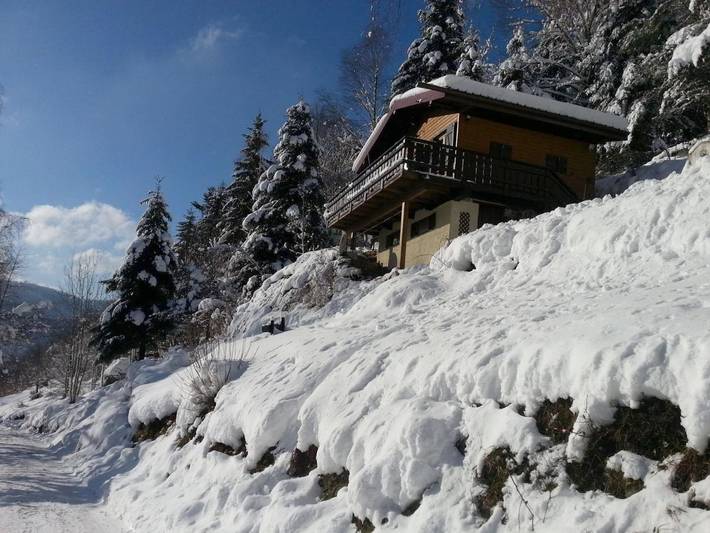Maison de vacances pour 4 personnes, avec vue et jardin