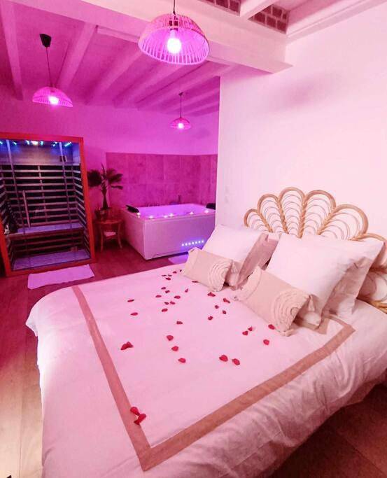Maison de vacances pour 2 personnes, avec sauna et jacuzzi