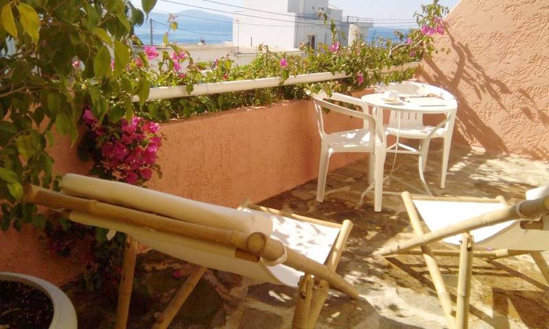 Hotel für 2 Personen, mit Balkon und Terrasse sowie Garten und Ausblick in Agia Galini - 2