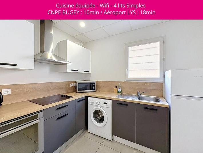 Gîte pour 4 personnes à Chavanoz - 2
