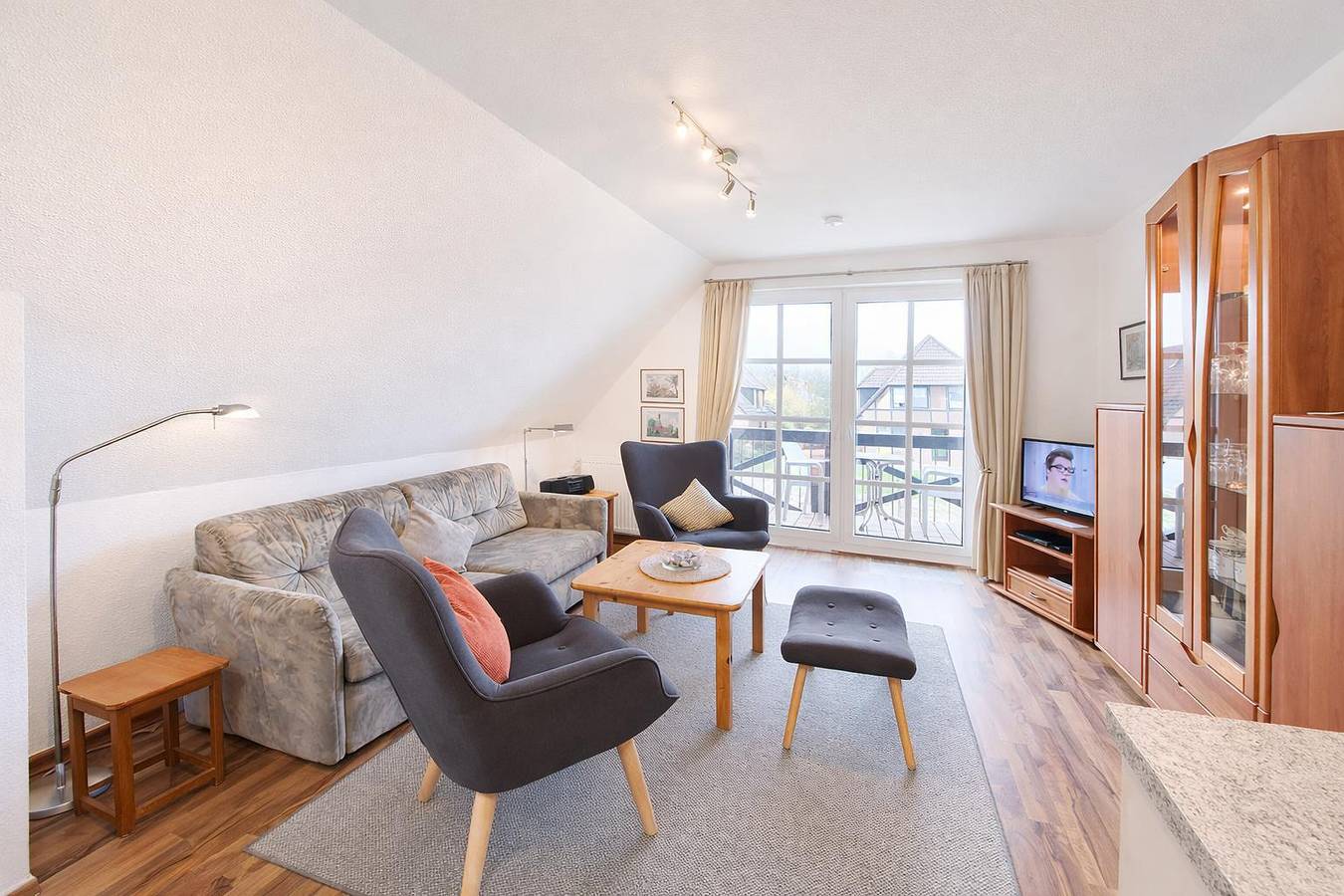 Ganze Ferienwohnung, Ferienwohnung "Seebär" - mit Flair und Balkon im schönen Ort Werdum in Werdum, Landkreis Wittmund