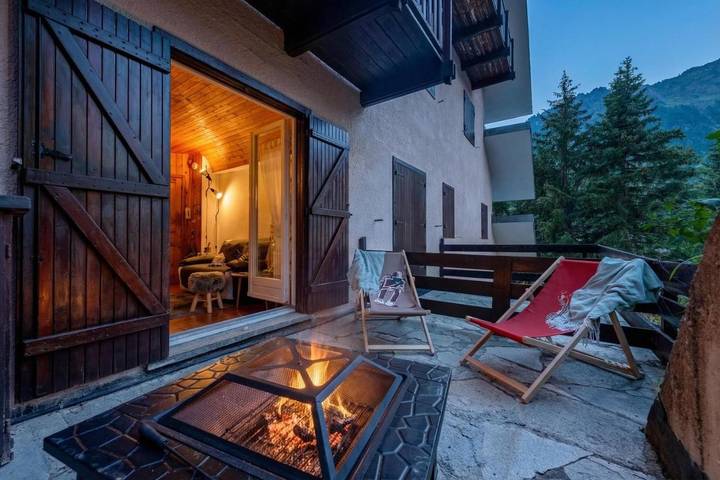 Gîte pour 2 personnes, avec vue et terrasse, animaux acceptés à Claviere