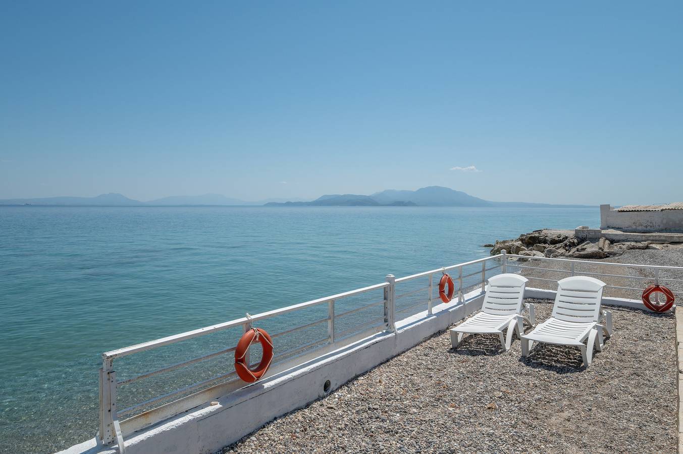 Peloponnese Beachfront Villa (Gelinas Beach house) in Korinthia