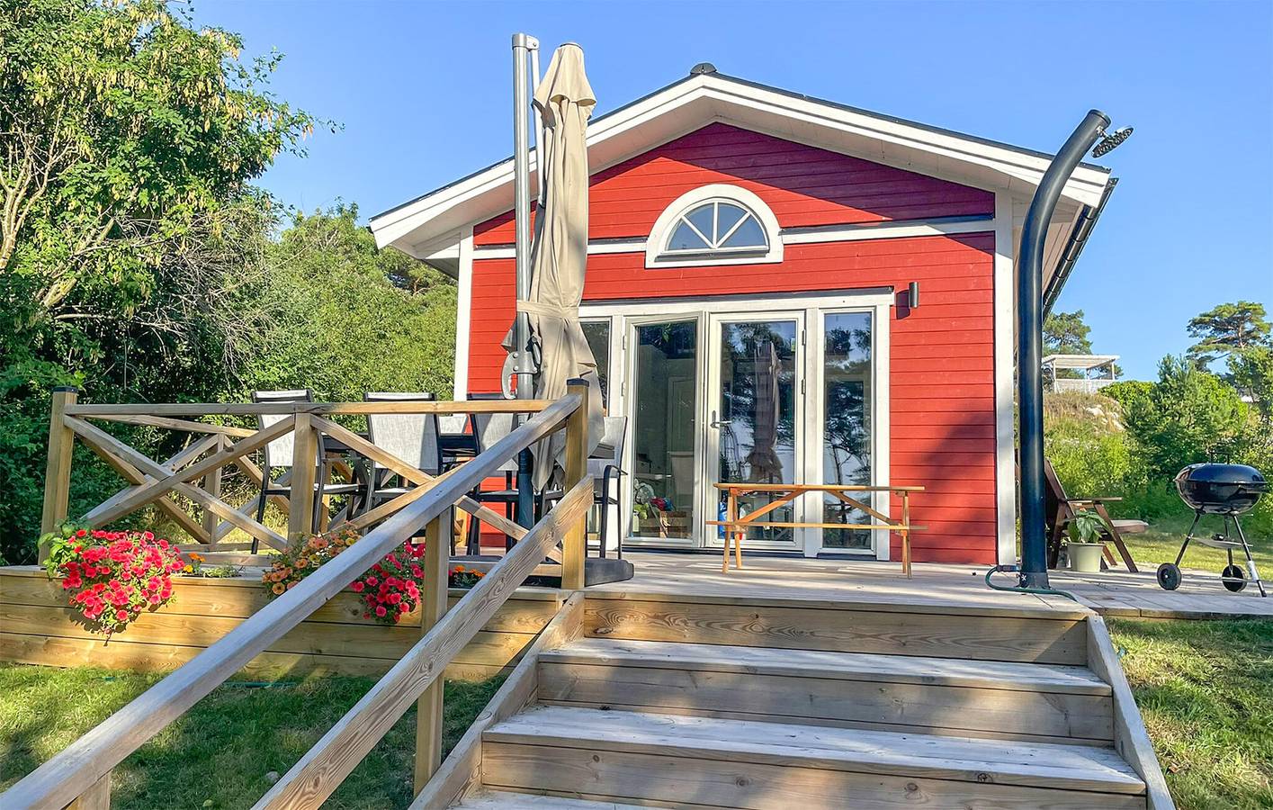 Ferienhaus für 6 Personen mit Terrasse in Visby, Gotland