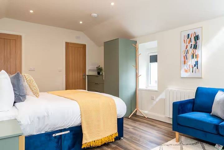 Estudio entero, Style 7 - Modern studio near dmu & Lri in Leicester, Heart of England
