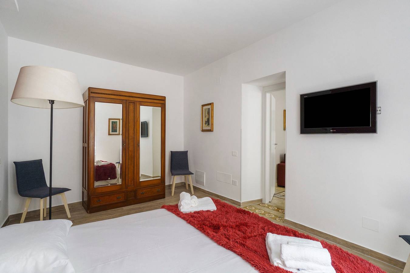 Appartement entier, Appartement 'Casamia Civico14 - Corallo' avec Wi-Fi et climatisation in Salerne, Côte Tyrrhénienne Campanie