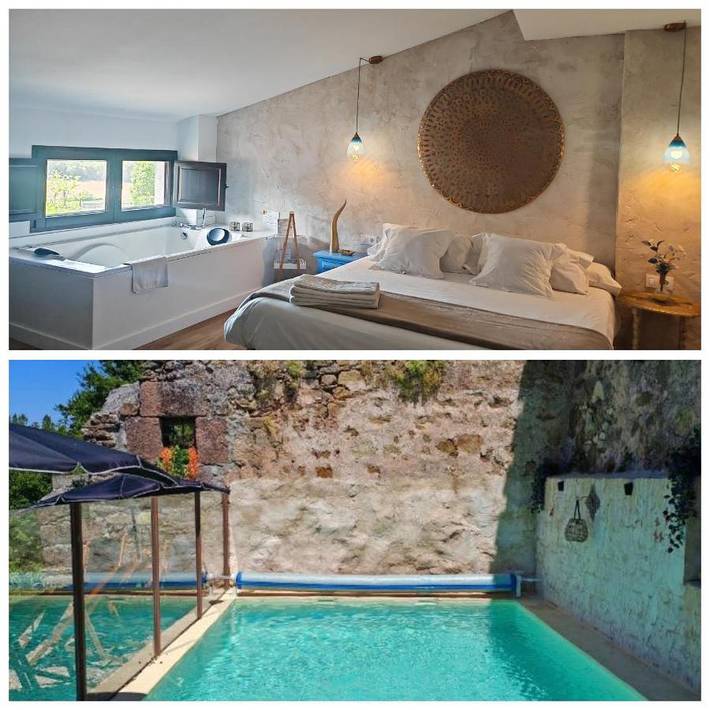 Casa rural para 2 personas, con Jacuzzi y Terraza además de Jardín y Piscina en Provincia de Guadalajara - 4