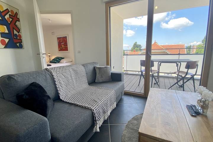 Appartement de vacances pour 4 personnes, avec Balcon et Terrasse à Annecy