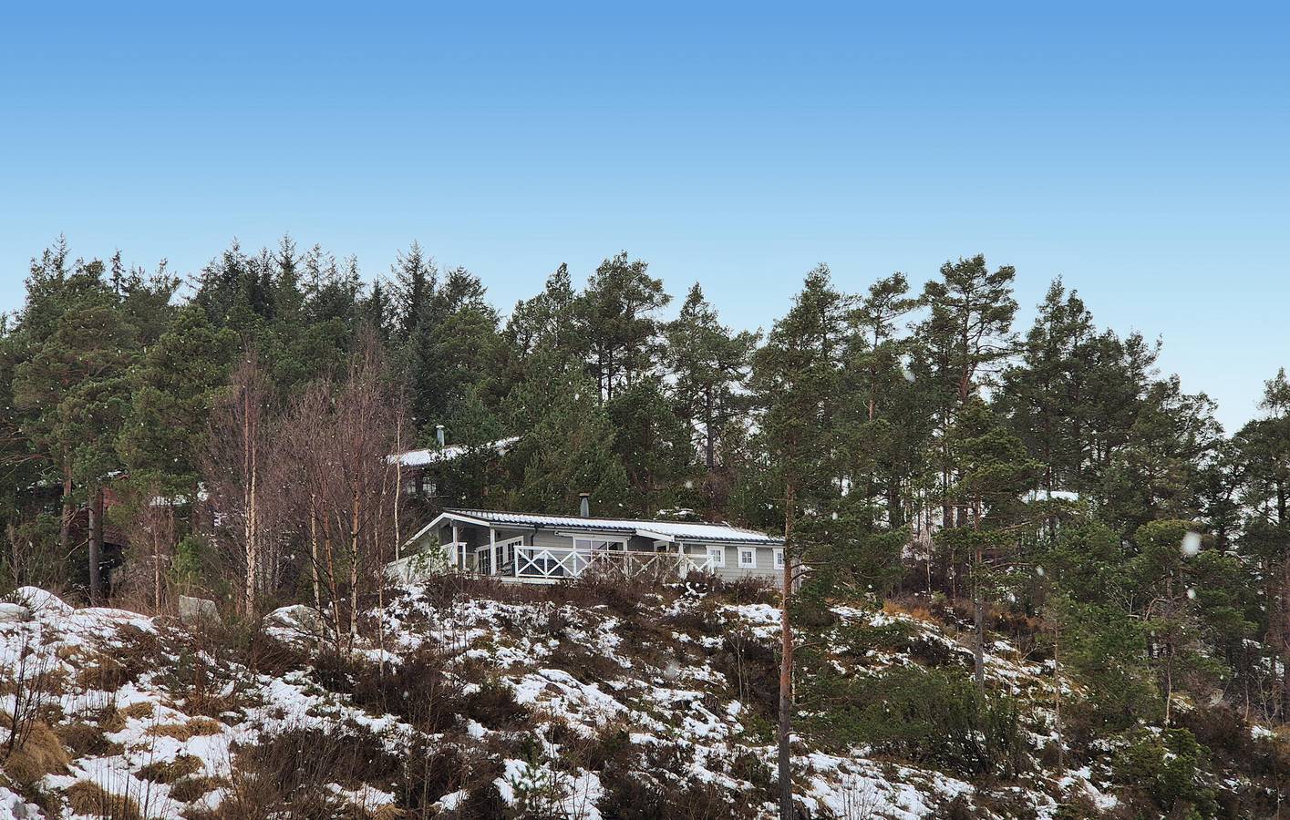 Ferienhaus für 6 Personen mit Terrasse in Kvinnherad