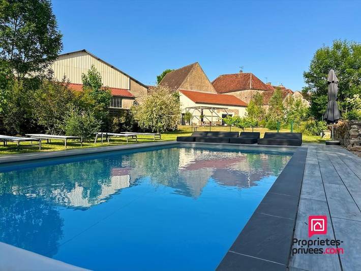 Location de vacances pour 19 personnes, avec terrasse et piscine, animaux acceptés à Dissangis