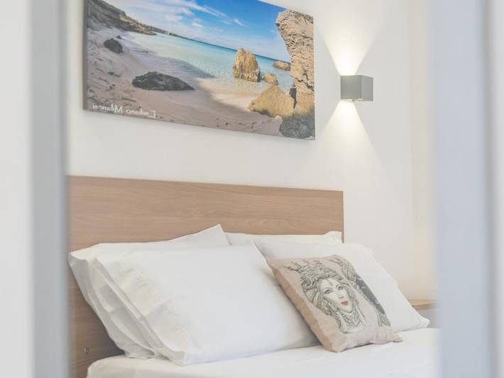 Maison d’hôte pour 2 personnes, avec terrasse ainsi que jardin et vue à Favignana