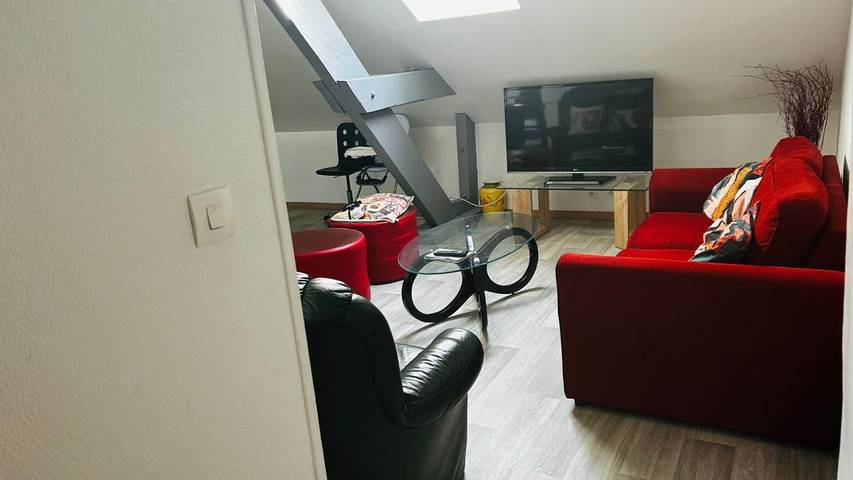 Gîte pour 8 personnes, avec jardin et vue à Laroche-Saint-Cydroine - 4