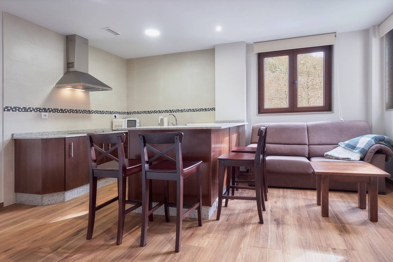 Ganze Wohnung, Apartment mit gemeinsamem Garten und Wlan Valle del Ibias 1 Links in Ibias, Cordillera Cantábrica