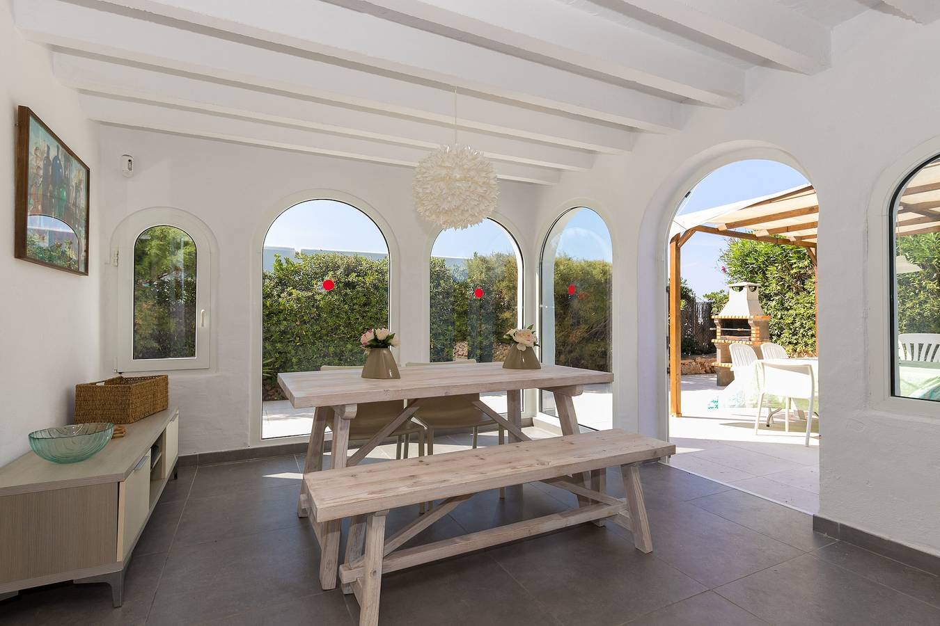 Holiday Home "Ca Sa Mola" with Terrace and Pool in Cala Blanca, Ciutadella