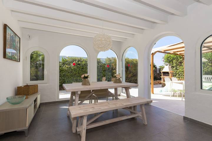 Holiday Home "Ca Sa Mola" with Terrace and Pool in Cala Blanca, Ciutadella