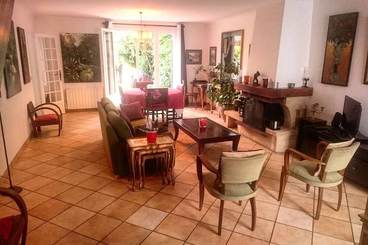 Maison de vacances pour 10 personnes, avec Terrasse et Jardin