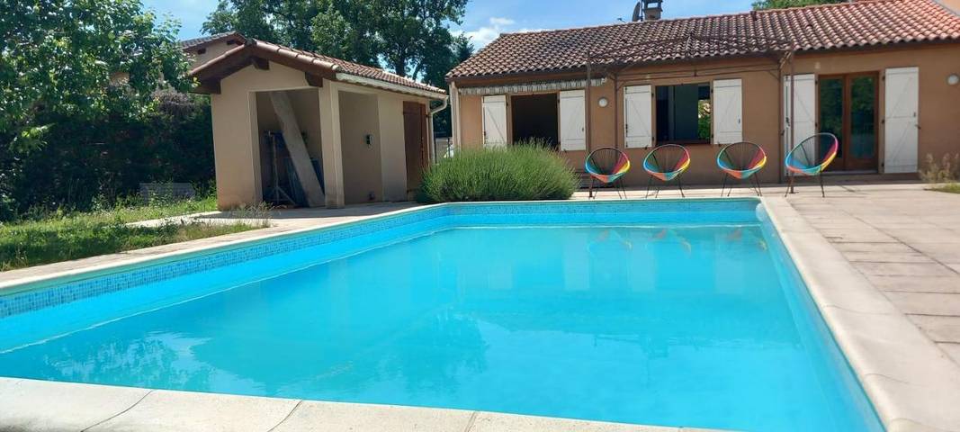 Maison de vacances pour 8 personnes, avec piscine et jardin