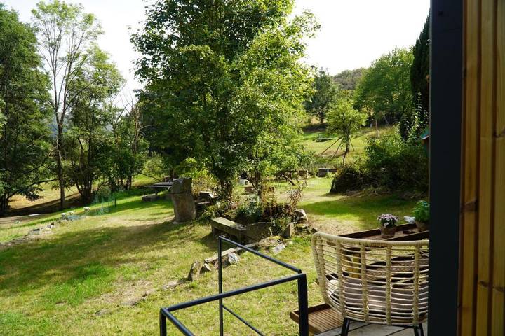 Ferienwohnung für 2 Personen, mit Balkon und Terrasse sowie Garten und Sauna in Reichelsheim
