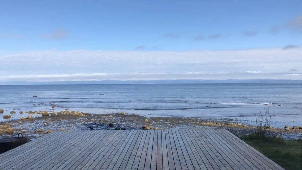 Strandzelt Camping auf der Straße von Juan De Fuca - Whisky Creek Beach in Clallam County