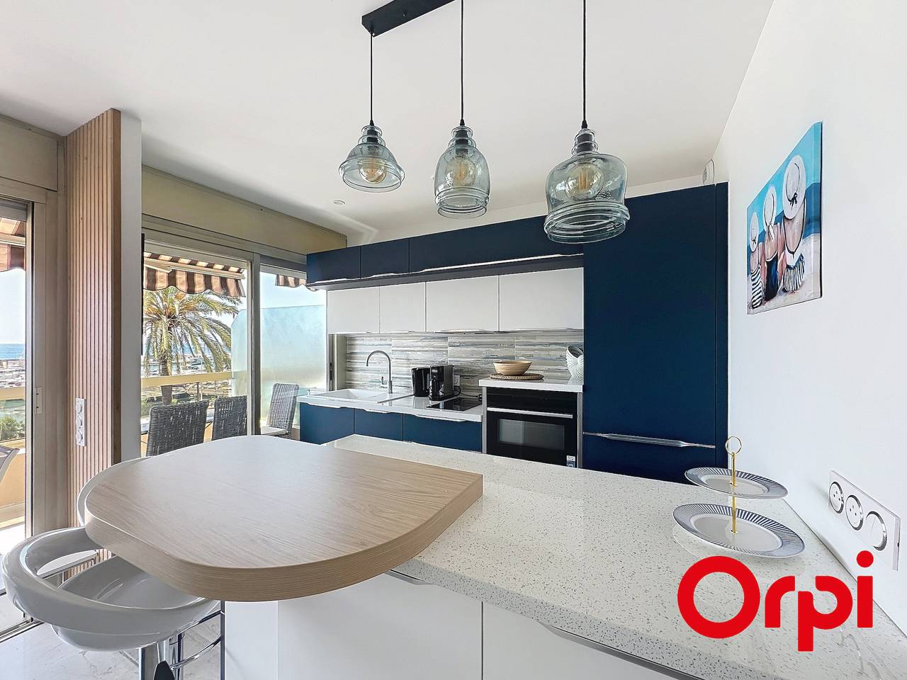 Ganzes Studio, Modernes Studio mit Terrasse, klimatisiert, Wifi, 2 Personen in Menton in Menton, Nizza und Umgebung