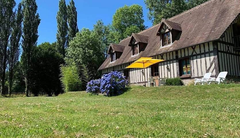 Gîte pour 2 personnes, avec jardin et terrasse, animaux acceptés en Seine-Maritime