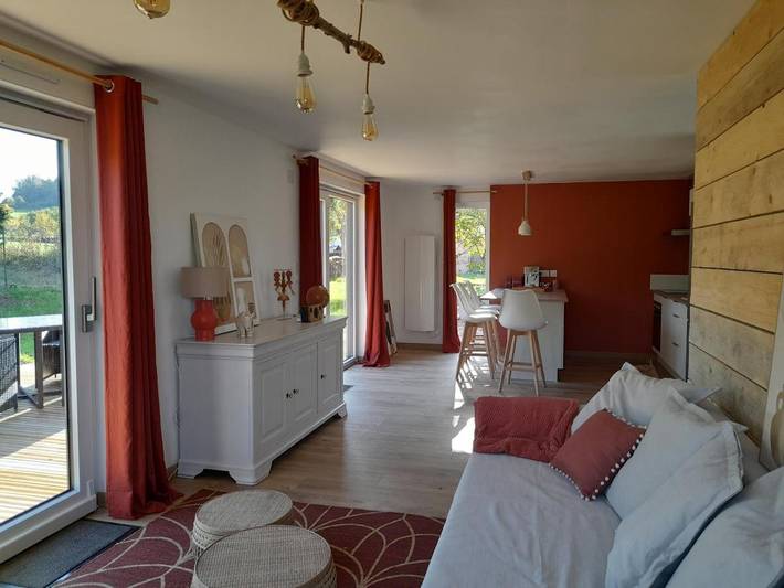 Gîte pour 2 personnes, avec Terrasse ainsi que Jardin et Vue à Saulxures (Bas-Rhin)